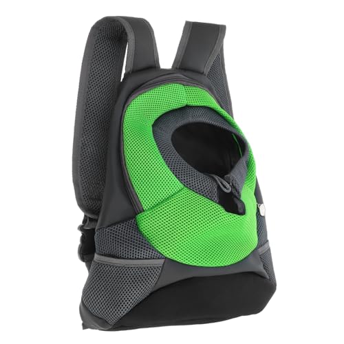 TOYANDONA Rucksack Für Haustiere Hundetragerucksack Hundehalter Für Die Brust Vorderer Hundetransporter Tragetasche Für Katzen Reiserucksack Für Hunde Welpen Rucksack Oxford-Stoff Hellgrün von TOYANDONA