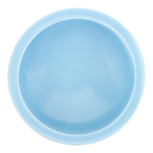 TOYANDONA Rutin-Hühnerfutter Fütterung Geflügel Huhn Wasserfutterhalter für Hühner Futternapf für Hühner Chicken Feeder Keramik Futterautomat Futtermittel für Hühner Kükenfresser Sky-Blue von TOYANDONA