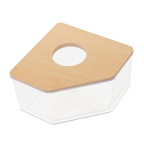 TOYANDONA Sandbad Box für Hamster Transparente Badewanne für Kleintiere Wiederverwendbar Einfach zu Reinigen für Hamster und Kleine Haustiere TOYANDONA Sandbad Box für Hamster Transparente Badewanne für Kleintiere Wiederverwendbar Einfach zu Reinigen für Hamster und Kleine Haustiere von TOYANDONA