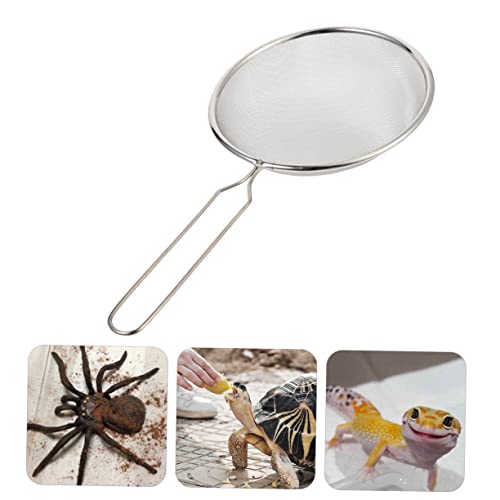 TOYANDONA Sandfilternetz Edelstahl Sandschaufel Zur Reinigung Von Reptilien Terrarium Mit Bequemen Griff Für Schildkröten Eidechsen Spinnen Schlangen Skorpione TOYANDONA Sandfilternetz Edelstahl Sandschaufel Zur Reinigung Von Reptilien Terrarium Mit Bequemen Griff Für Schildkröten Eidechsen Spinnen Schlangen Skorpione von TOYANDONA