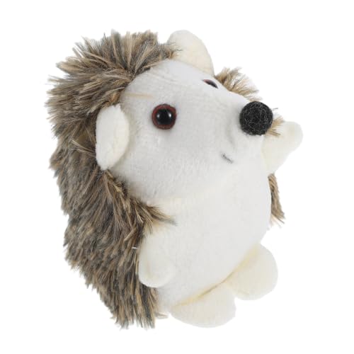 TOYANDONA Sandwich Cookie Kekse Welpenspielzeug Weiches Hundespielzeug Hundespielzeug Zum Für Große Hunde Igel Kleiner Igel Hund Für Kleine Hunde Keksspielzeug Plüsch Weiß von TOYANDONA