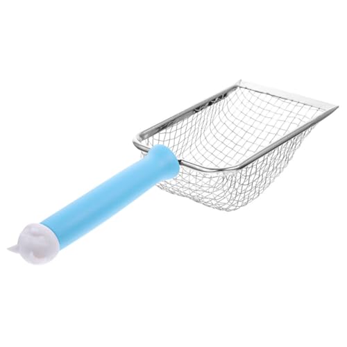 TOYANDONA Schaufel für Katzenstreu Scoop Wurf katzenklo zubehör Katzenstreu Entsorgung Katzentoilette Zubehör Abfallschaufel Metall Schaufeln für Katzenstreu Rostfreier Stahl Sky-Blue TOYANDONA Schaufel für Katzenstreu Scoop Wurf katzenklo zubehör Katzenstreu Entsorgung Katzentoilette Zubehör Abfallschaufel Metall Schaufeln für Katzenstreu Rostfreier Stahl Sky-Blue von TOYANDONA