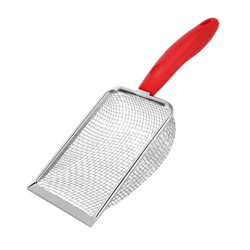 TOYANDONA Schaufel für Katzenstreu Streuschaufel für Katzen Wurf Müllschaufel katzenklo zubehör Katzenstreu Scoop Katzenstreuschaufel aus Metall Poop Scooper katzenstreu Rostfreier Stahl rot TOYANDONA Schaufel für Katzenstreu Streuschaufel für Katzen Wurf Müllschaufel katzenklo zubehör Katzenstreu Scoop Katzenstreuschaufel aus Metall Poop Scooper katzenstreu Rostfreier Stahl rot von TOYANDONA
