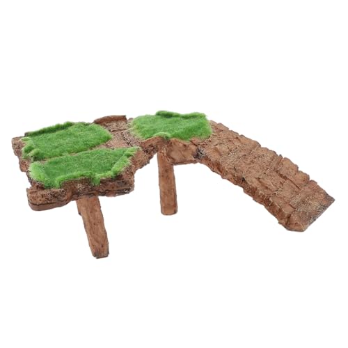 TOYANDONA Sonnenplattform Für Schildkröten Reptilien-Rampe Mit -landschaftsbau Dekoration Für Schildkrötenbecken Geeignet Für Wasserschildkröten Und Frösche von TOYANDONA