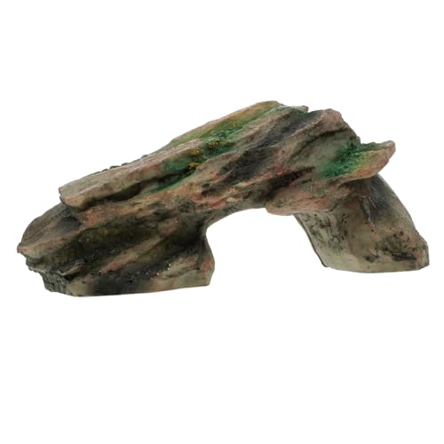 TOYANDONA Schildkröten Kletterplattform aus Resin mit Versteckhöhle Langlebig und Formstabil Dekorative Reptilienterrarium Deko Geeignet für Aquarium und Außengehege TOYANDONA Schildkröten Kletterplattform aus Resin mit Versteckhöhle Langlebig und Formstabil Dekorative Reptilienterrarium Deko Geeignet für Aquarium und Außengehege von TOYANDONA