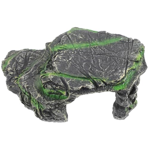 TOYANDONA Schildkröten Sonnenplattform aus Harz Dekorative Terrasse für Aquarium Multifunktionale Reptilienbadeplattform für Kleine Schildkröten und Terrarien Dekoration TOYANDONA Schildkröten Sonnenplattform aus Harz Dekorative Terrasse für Aquarium Multifunktionale Reptilienbadeplattform für Kleine Schildkröten und Terrarien Dekoration von TOYANDONA
