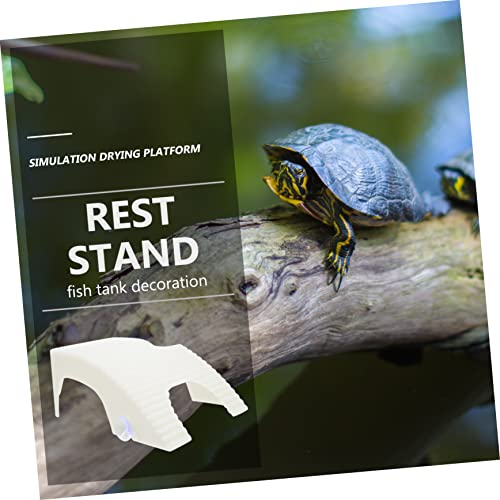 TOYANDONA Schildkröten Sonnenplattform aus Holz Weiß Vielseitige Terrarien und Aquarium Plattform für Wasserschildkröten Eidechsen Frösche Einfache rutschfest Dekoratives Terrarienzubehör TOYANDONA Schildkröten Sonnenplattform aus Holz Weiß Vielseitige Terrarien und Aquarium Plattform für Wasserschildkröten Eidechsen Frösche Einfache rutschfest Dekoratives Terrarienzubehör von TOYANDONA