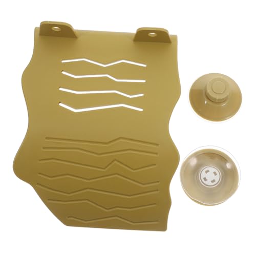 TOYANDONA Schildkröten-terrasse Backenplattform Fisch Plattform Sonnenstein Für Schildkröten Schwimmende Plattform Zum Angeln Schwimmdock Für Schildkröten Reptiliendock Yellow Abs von TOYANDONA