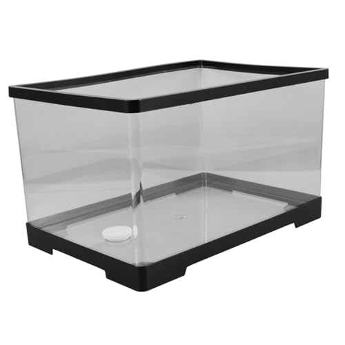 TOYANDONA Schildkrötenbecken Betta-fischschale Multifunktions-goldfischbecken Fischversorgung Betta-Tank Für Zu Hause Fischbecken Klein Fischglas Desktop-Aquarium Klares Aquarium- Acryl von TOYANDONA