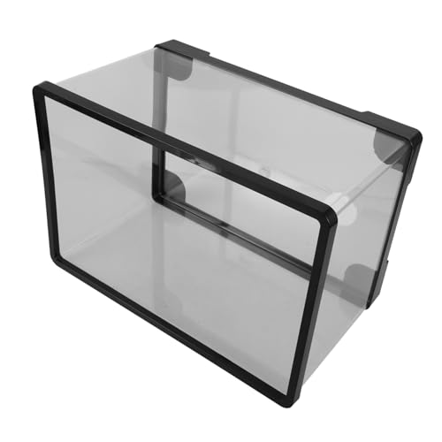 TOYANDONA Schildkrötenbecken Kleine Fischtanks Kampfpanzer Betta-fischschale Aquarium Für Betta-Fische Betta-Aquarium Desktop-bettaquarium Fisch Zubehör Betta-schüssel Transparent Acryl von TOYANDONA