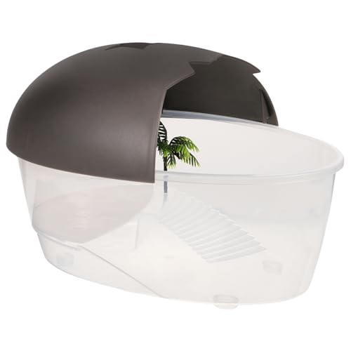 TOYANDONA Schildkrötenbecken Schildkrötenversteck Für Reptilienbecken Reptilienterrarien Schildkrötenplattform Aquarium Schildkröte Terrarium Haustier Plastik von TOYANDONA