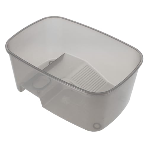 TOYANDONA Schildkrötenbecken mit Sonnenplattform Transparentes Terrarium für Reptilien als Aquarien für Schildkröten und Flusskrebs zu Reinigen und Design Mittelgroß Transparent TOYANDONA Schildkrötenbecken mit Sonnenplattform Transparentes Terrarium für Reptilien als Aquarien für Schildkröten und Flusskrebs zu Reinigen und Design Mittelgroß Transparent von TOYANDONA