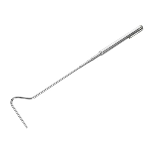 TOYANDONA Schlangenhaken-Schlangenfalle Erweiterbar Zange Klapperschlange ausziehbarer Schlangenhaken wählen Reptilienfänger Werkzeug Experte ergreifen Ausrüstung Rostfreier Stahl Silver TOYANDONA Schlangenhaken-Schlangenfalle Erweiterbar Zange Klapperschlange ausziehbarer Schlangenhaken wählen Reptilienfänger Werkzeug Experte ergreifen Ausrüstung Rostfreier Stahl Silver von TOYANDONA