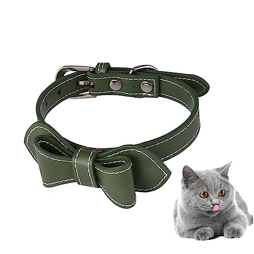 TOYANDONA Schleifenhalsband Für Hunde Muster Weich Name Farbe Kleine Hundefliege Anhänger Für Bestickte Haustiere Xx Anhänger Hunde Pu Halsband Mächtiges Modisches Halsband von TOYANDONA