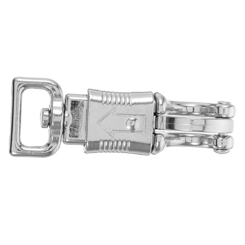 TOYANDONA Schnellverschluss Panikhaken aus Metall für Pferde mit Federverschluss Robuster Pferdesattelhaken für Reitzubehör Leichter und Kompakter Führstrick Clip für Outdoor Reitsport TOYANDONA Schnellverschluss Panikhaken aus Metall für Pferde mit Federverschluss Robuster Pferdesattelhaken für Reitzubehör Leichter und Kompakter Führstrick Clip für Outdoor Reitsport von TOYANDONA