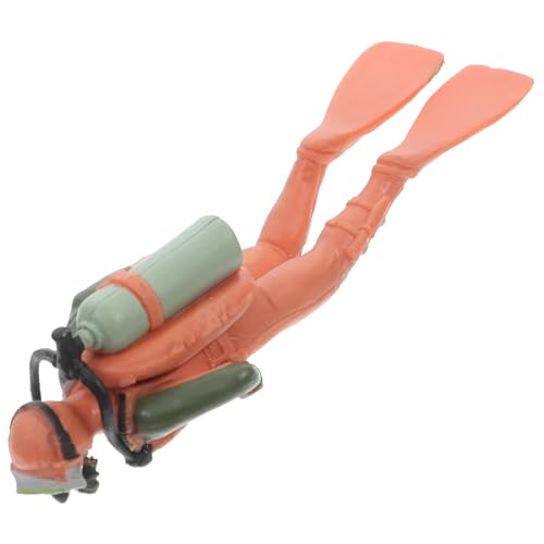 TOYANDONA Schwimmender Taucher Aquarium Deko Figurine Kreative Fischbecken Dekoration Sicher Einfach zu Reinigen für Fischtank Landschaft von TOYANDONA