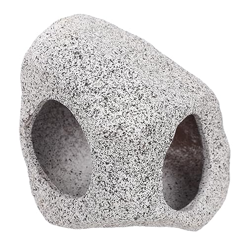 TOYANDONA Shrimp Hideout Aquarium Dekoration Lifelike Fischhöhle für Garnelen und Fische für Fischbecken und Aquarien Steinfarbe TOYANDONA Shrimp Hideout Aquarium Dekoration Lifelike Fischhöhle für Garnelen und Fische für Fischbecken und Aquarien Steinfarbe von TOYANDONA