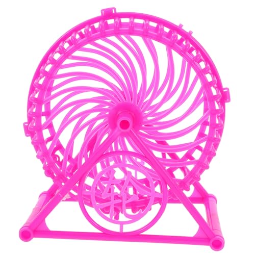 TOYANDONA Silent Hamster Wheel mit Ständer Langlebiges Sicheres Laufrad für Hamster Meerschweinchen Rennmäuse und Andere Kleine Tiere Rosé Geräuschloses Design für Ruhige Umgebung TOYANDONA Silent Hamster Wheel mit Ständer Langlebiges Sicheres Laufrad für Hamster Meerschweinchen Rennmäuse und Andere Kleine Tiere Rosé Geräuschloses Design für Ruhige Umgebung von TOYANDONA