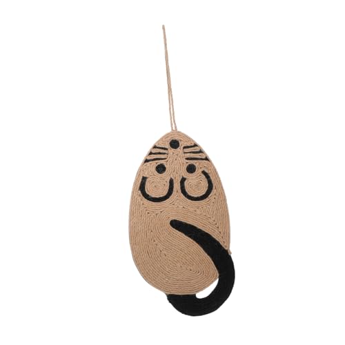 TOYANDONA Sisal Kratzmatte für Katzen mit Mäuse Design Strapazierfähige und Dekorative Kratzfläche für Drinnen Fördert Gesunde Krallen für Möbel und Teppichschutz Kompakt und Praktisch TOYANDONA Sisal Kratzmatte für Katzen mit Mäuse Design Strapazierfähige und Dekorative Kratzfläche für Drinnen Fördert Gesunde Krallen für Möbel und Teppichschutz Kompakt und Praktisch von TOYANDONA