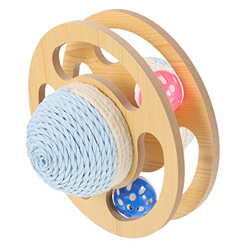 TOYANDONA Sisar -Säulen -Katzenspielzeug Katzenkratzspielzeug Katzenkratzerpfosten Kätzchenspielzeug klein Kratzen Kratzball für Katzen Kätzchenkratzer Katzenzubehör hölzern TOYANDONA Sisar -Säulen -Katzenspielzeug Katzenkratzspielzeug Katzenkratzerpfosten Kätzchenspielzeug klein Kratzen Kratzball für Katzen Kätzchenkratzer Katzenzubehör hölzern von TOYANDONA