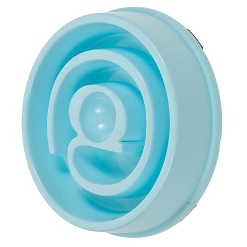 TOYANDONA Slow Feeder Für Haustiere Hundenäpfe Haustiernapf Schüssel Hundenapf Slow Feeder Langsamer Fressnapf Für Hunde Langsam Essender Hundenapf Tierfutterbehälter Welpe Blue von TOYANDONA