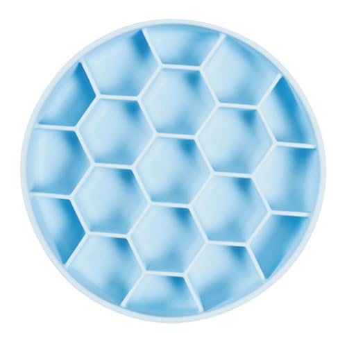 TOYANDONA Langsamer Futterspender Für Haustiere Leckschale Aus Flexiblem Material Mit Abgerundeten Ecken Glatte Oberfläche Für Einfache Reinigung Farbiges Design Zum Langsamen Fressen Animie von TOYANDONA