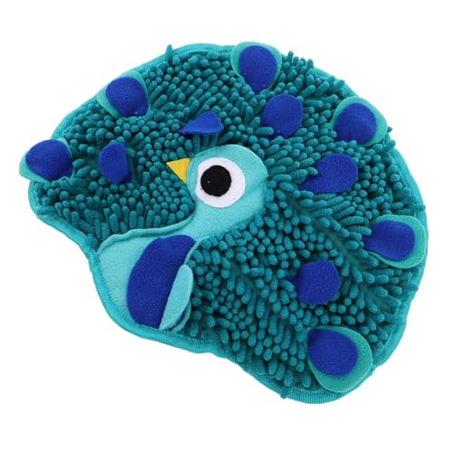 TOYANDONA Snuffle Activity Mat für Hunde Kognitives Training Langsames Füttern Pfauenförmiges Suchspielzeug Fördert Natürliche Instinkte Interaktive Beschäftigung für Training und TOYANDONA Snuffle Activity Mat für Hunde Kognitives Training Langsames Füttern Pfauenförmiges Suchspielzeug Fördert Natürliche Instinkte Interaktive Beschäftigung für Training und von TOYANDONA