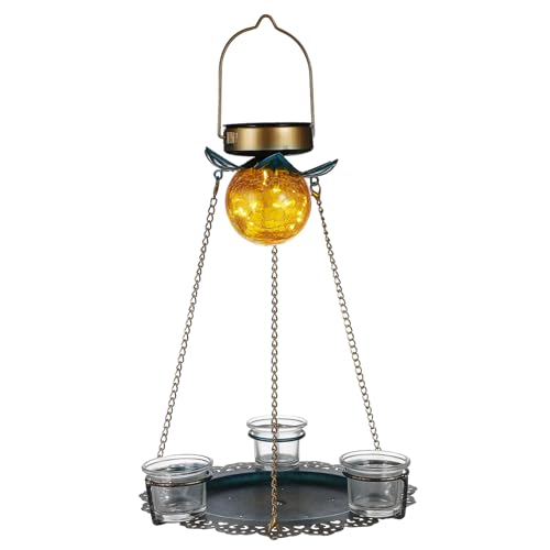 TOYANDONA Solarbetriebenes Hängendes Vogelfutterhaus Mit Licht Vogelfutterschale Und Vogelbad Ideal Für Den Außenbereich Wetterschutz Dachschindeln Ganzjährige Vogelfutterstation TOYANDONA Solarbetriebenes Hängendes Vogelfutterhaus Mit Licht Vogelfutterschale Und Vogelbad Ideal Für Den Außenbereich Wetterschutz Dachschindeln Ganzjährige Vogelfutterstation von TOYANDONA
