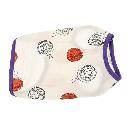TOYANDONA Sommerhundkleid mit Welpe für Outfits klein Hemd sommeroutfit sommerkleif Dog Clothes hundeweste Katzen Kleidung entzückende Haustierweste Hund dekorative Weste Baumwolle Polyester von TOYANDONA