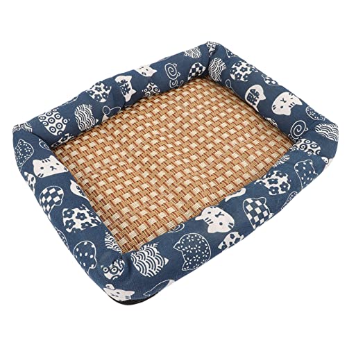 TOYANDONA Sommermatte Matte Bettdecken für Haustier kleines hundebett Hundebetten für mittelgroße weiches hundebett Kühlung Hundenest Kühlmatte Hund kühlmatte Stoff TOYANDONA Sommermatte Matte Bettdecken für Haustier kleines hundebett Hundebetten für mittelgroße weiches hundebett Kühlung Hundenest Kühlmatte Hund kühlmatte Stoff von TOYANDONA