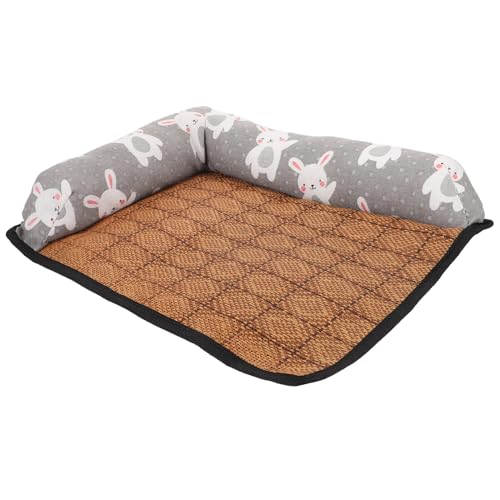 TOYANDONA Sommermatte kühlpads kühlkissen Haustierkühlung Cooling pad kühlmatten Käfigauskleidungen für Bett Hund kühlmatte Sommerunterlage für Haustiere Anti-Rutsch-Hundekissen Rattan Grey TOYANDONA Sommermatte kühlpads kühlkissen Haustierkühlung Cooling pad kühlmatten Käfigauskleidungen für Bett Hund kühlmatte Sommerunterlage für Haustiere Anti-Rutsch-Hundekissen Rattan Grey von TOYANDONA