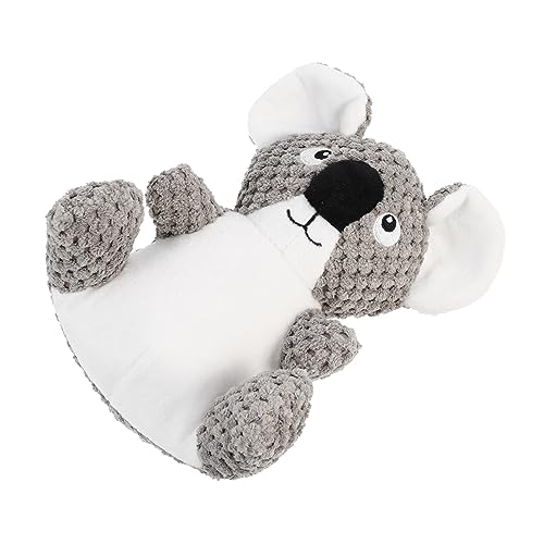 TOYANDONA Sprechendes Hundespielzeug Hundekauen klein Kauspielzeug für Haustiere Welpen kauen Haustierkauspielzeug Robustes quietschendes Hundespielzeug quietschendes Ananasvlies von TOYANDONA
