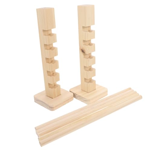 TOYANDONA Kaninchen Sprungstange Aus Holz Agility-trainingsstange Für Kleintiere Springstange Für Kaninchen Und Rennmäuse Trainingsgerät Für Haustiere Spielzeug Für Zwergkaninchen TOYANDONA Kaninchen Sprungstange Aus Holz Agility-trainingsstange Für Kleintiere Springstange Für Kaninchen Und Rennmäuse Trainingsgerät Für Haustiere Spielzeug Für Zwergkaninchen von TOYANDONA