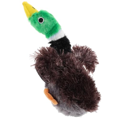 TOYANDONA Squeaky aus Plüsch Interaktives Kauspielzeug für Welpen Lustige Tierform für Kleine und Mittelgroße Fördert Zahnpflege und Spielspaß TOYANDONA Squeaky aus Plüsch Interaktives Kauspielzeug für Welpen Lustige Tierform für Kleine und Mittelgroße Fördert Zahnpflege und Spielspaß von TOYANDONA