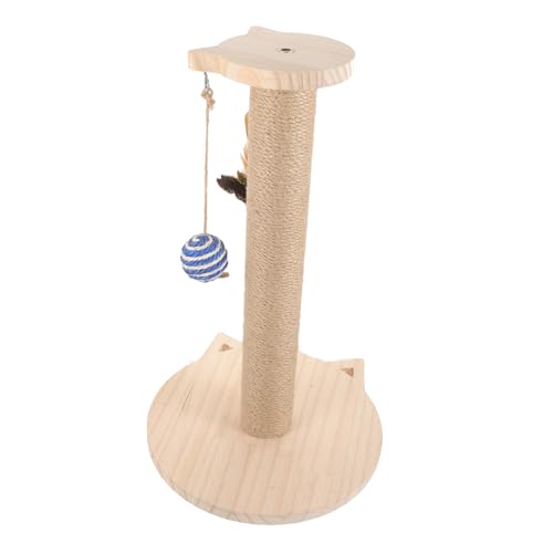 TOYANDONA Stabiler Katzenkratzbaum für Drinnen Verschleißfester Kratzpfosten aus Naturmaterialien für Kätzchen mit Interaktivem für Stundenlangen Spaß Zufällige Farbe TOYANDONA Stabiler Katzenkratzbaum für Drinnen Verschleißfester Kratzpfosten aus Naturmaterialien für Kätzchen mit Interaktivem für Stundenlangen Spaß Zufällige Farbe von TOYANDONA