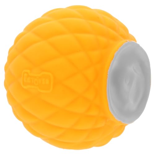 TOYANDONA Süßer Ananas Spielzeugball Sicher klein ausgestopft Bälle für Hunde Quietschen groß Kauspielzeug für Hunde Quietschball-Hundespielzeug Hundekauball Emulsion Yellow TOYANDONA Süßer Ananas Spielzeugball Sicher klein ausgestopft Bälle für Hunde Quietschen groß Kauspielzeug für Hunde Quietschball-Hundespielzeug Hundekauball Emulsion Yellow von TOYANDONA