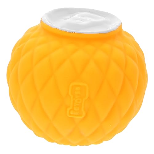 TOYANDONA Süßer Ananas Spielzeugball klein Kauer ausgestopft Plüsch quietschende Bälle für Hunde groß Quietschendes Welpenspielzeug Welpen quietschender Ball Emulsion Yellow TOYANDONA Süßer Ananas Spielzeugball klein Kauer ausgestopft Plüsch quietschende Bälle für Hunde groß Quietschendes Welpenspielzeug Welpen quietschender Ball Emulsion Yellow von TOYANDONA