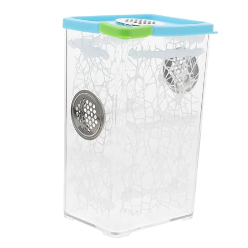 TOYANDONA Terrarium Tarantula -Gehäuse Springspinne-Gehege-Set Bartagame Käfig Schildkrötenkäfig Sprungspinnengehege Froschkäfig Eidechsenbecken Schildkrötengehege drinnen Geckobecken Abs von TOYANDONA