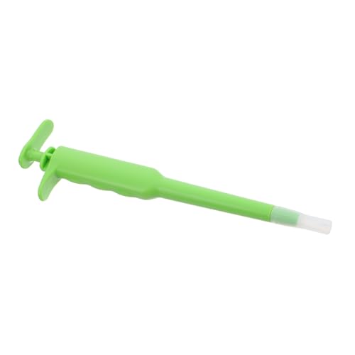 TOYANDONA Tierarzneimittelzufuhr Fütterungsgerät Kleiner Tierpillenschütze Werkzeug Zum Füttern Von Haustieren Pet Feeder Medicine Feeder Spender Für Tierarzneimittel Light Green Abs von TOYANDONA
