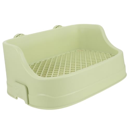 TOYANDONA Toilettentraining Pet Litter Box für Hamster Meerschweinchen und Kleine Auslaufsicheres Design Langlebig und Pflegeleicht für Sauberes von TOYANDONA