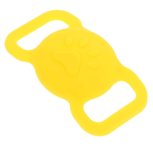 TOYANDONA Tracker-Fall Etui für Haustierortungsgerät Luft Tracer-Schutzhülle Tracer-Halter Locator-Abdeckung Tracer-Abdeckung Locator-Schutzabdeckung Silikon-Tracer-Hülle Kieselgel Yellow TOYANDONA Tracker-Fall Etui für Haustierortungsgerät Luft Tracer-Schutzhülle Tracer-Halter Locator-Abdeckung Tracer-Abdeckung Locator-Schutzabdeckung Silikon-Tracer-Hülle Kieselgel Yellow von TOYANDONA