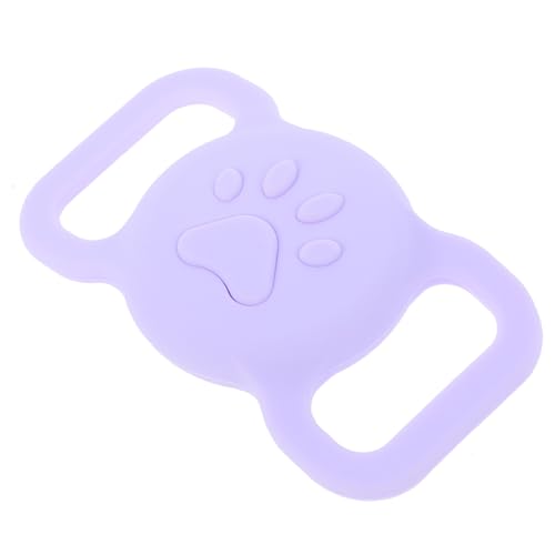 TOYANDONA Tracker-Fall Inhaber Alternative Air-Tag-Fall Schild Aus Air-Tag-Halter Locator-Abdeckung Schutzhülle Für Air-Tags Air Tag Hundehalsbandhalter Artikel Stichworte Kieselgel Violet TOYANDONA Tracker-Fall Inhaber Alternative Air-Tag-Fall Schild Aus Air-Tag-Halter Locator-Abdeckung Schutzhülle Für Air-Tags Air Tag Hundehalsbandhalter Artikel Stichworte Kieselgel Violet von TOYANDONA