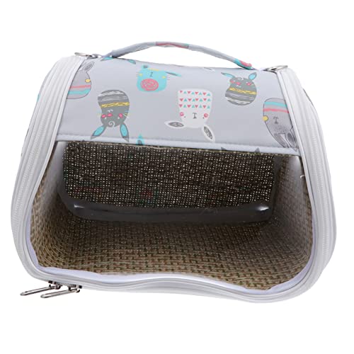 TOYANDONA Tragbare Haustier Tragetasche für Hamster Chinchilla Igel Atmungsaktive Schultertasche für Reisen Wandern Ausflüge Abnehmbar Bequem für Kleine Tiere TOYANDONA Tragbare Haustier Tragetasche für Hamster Chinchilla Igel Atmungsaktive Schultertasche für Reisen Wandern Ausflüge Abnehmbar Bequem für Kleine Tiere von TOYANDONA
