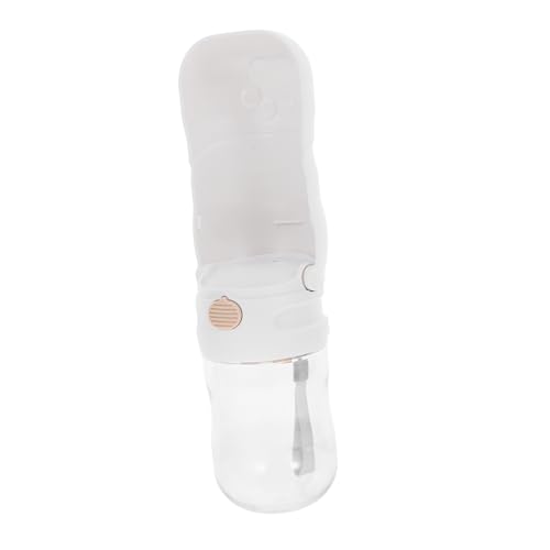 TOYANDONA Tragbare Hundewasserflasche Weiß Klein Recycelbar Sicher Für Outdoor Reisen Spaziergang Welpen Trinkflasche Haustier Wasserspender TOYANDONA Tragbare Hundewasserflasche Weiß Klein Recycelbar Sicher Für Outdoor Reisen Spaziergang Welpen Trinkflasche Haustier Wasserspender von TOYANDONA