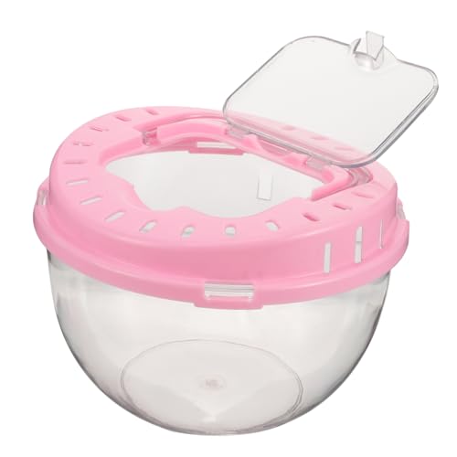 TOYANDONA Tragbarer Hamsterkäfig aus Kleintier Transportbox für Reisen und Kompakt für Hamster und Haustierkäfig von TOYANDONA