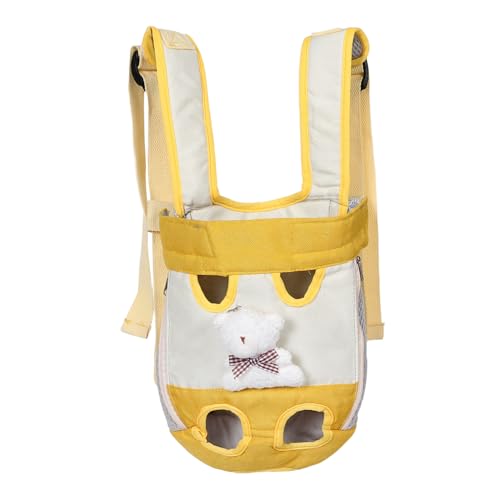 TOYANDONA Tragbarer Haustier Rucksack Frontträger für Kleine Hunde und Katzen Atmungsaktiv Reißfest mit Doppel-Schultergurt zum Wandern Reisen und Alltag bis Geeignet TOYANDONA Tragbarer Haustier Rucksack Frontträger für Kleine Hunde und Katzen Atmungsaktiv Reißfest mit Doppel-Schultergurt zum Wandern Reisen und Alltag bis Geeignet von TOYANDONA