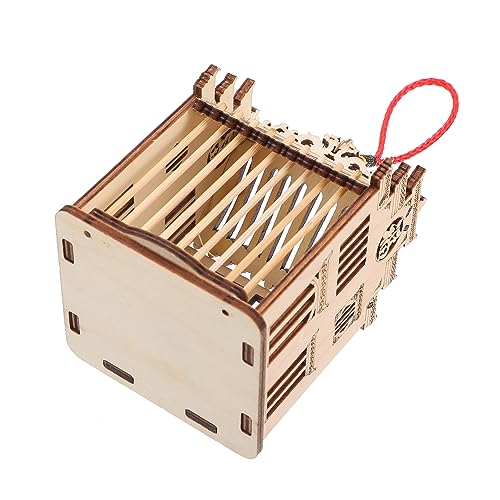 TOYANDONA Tragbarer Käfig aus Holz Nützlicher Aufbewahrungskorb für Aufzucht und Transport von Heuschrecken für Pflanzenliebhaber und Naturstudien TOYANDONA Tragbarer Käfig aus Holz Nützlicher Aufbewahrungskorb für Aufzucht und Transport von Heuschrecken für Pflanzenliebhaber und Naturstudien von TOYANDONA