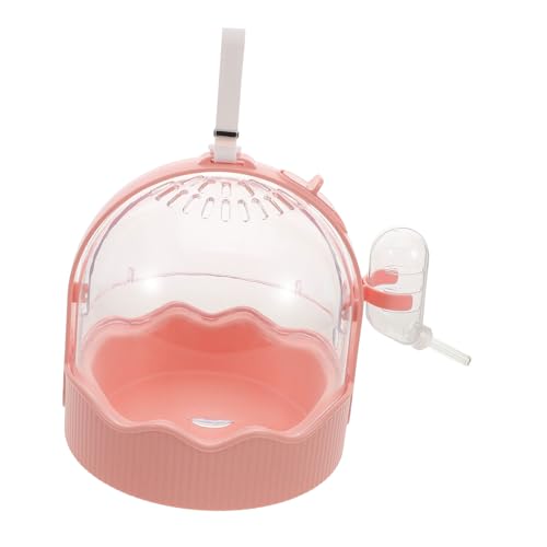 TOYANDONA Tragbarer Kleintier transportkäfig mit Wasserflasche Sicherer Hamster Meerschweinchen träger Atmungsaktives Design Komfortabler Reise käfig für Kaninchen Vögel Kleine Haustiere TOYANDONA Tragbarer Kleintier transportkäfig mit Wasserflasche Sicherer Hamster Meerschweinchen träger Atmungsaktives Design Komfortabler Reise käfig für Kaninchen Vögel Kleine Haustiere von TOYANDONA