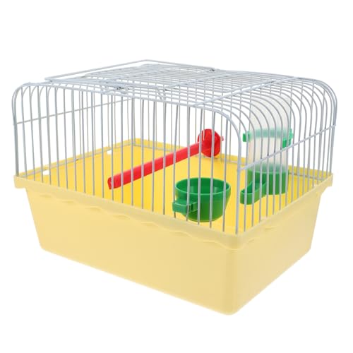 TOYANDONA Vogel Käfig Tragbar Für Reisen Kleiner Papageienkäfig Mit Sitzstange Futterbox Und Tränke Aus Abs Und Eisen Geeignet Für Nymphensittiche Und Andere Kleinvögel TOYANDONA Vogel Käfig Tragbar Für Reisen Kleiner Papageienkäfig Mit Sitzstange Futterbox Und Tränke Aus Abs Und Eisen Geeignet Für Nymphensittiche Und Andere Kleinvögel von TOYANDONA