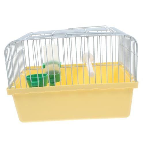 TOYANDONA Multi-use Tragbarer Vogelkäfig Für Wellensittiche Mit Stand Futter Und Wasserbehältern Robuste Konstruktion Für Papageien Und Kleine Haustiere Zufällige Stangenfarbe TOYANDONA Multi-use Tragbarer Vogelkäfig Für Wellensittiche Mit Stand Futter Und Wasserbehältern Robuste Konstruktion Für Papageien Und Kleine Haustiere Zufällige Stangenfarbe von TOYANDONA